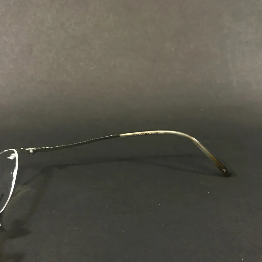Cole Haan Eyeglasses Frames CH 905 SAGE Grey Round Rimless 50-18-130